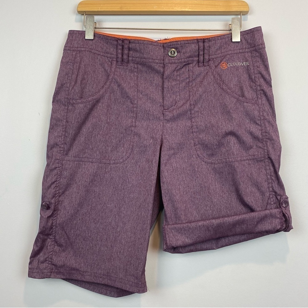 Cloudveil • woven roll-up shorts